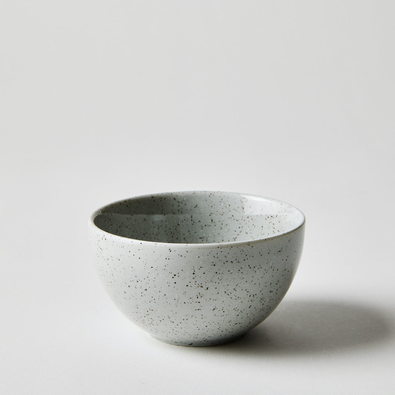 Raina Speckled Porcelain Grey Fruit Bowl