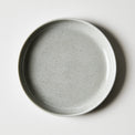 Raina Speckled Porcelain Grey Dinner Plate