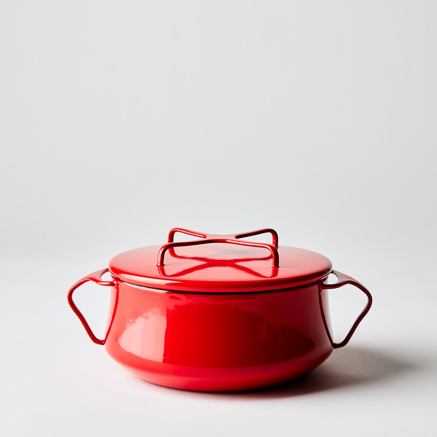 Sold at Auction: Vintage 1960s Dansk Kobenstyle Red Chili Quart Pot